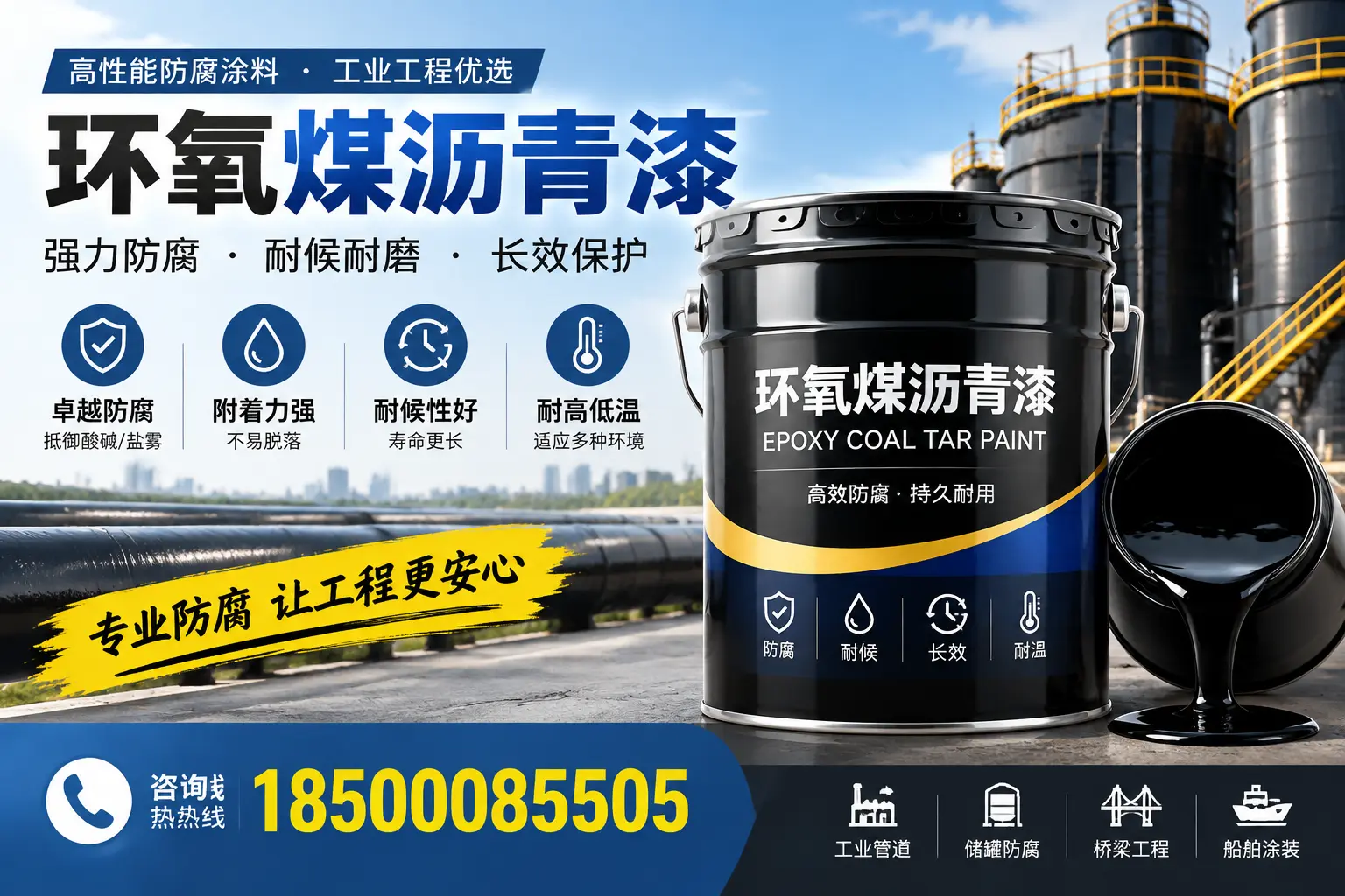 环氧煤沥青漆的施工方法与注意事项，确保在常州顺利完成