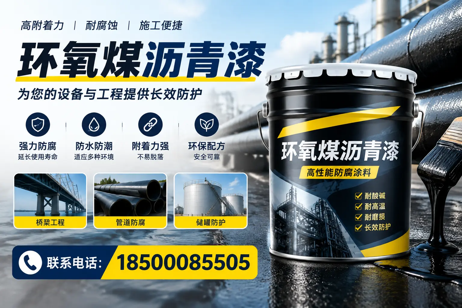 环氧煤沥青漆与其他涂料的对比分析，助力常州企业决策